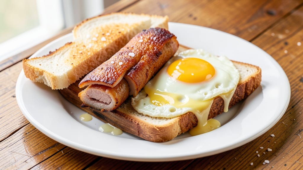 Pork Roll, Egg, and Cheese Recipe: Breakfast Sandwich Stacks With Crispy Edges