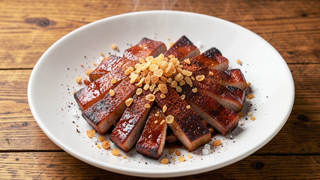 Pork Spare Rib Brisket Strips Recipe: Smoky-Sweet Slow-Cooked Magic in 6 Hours