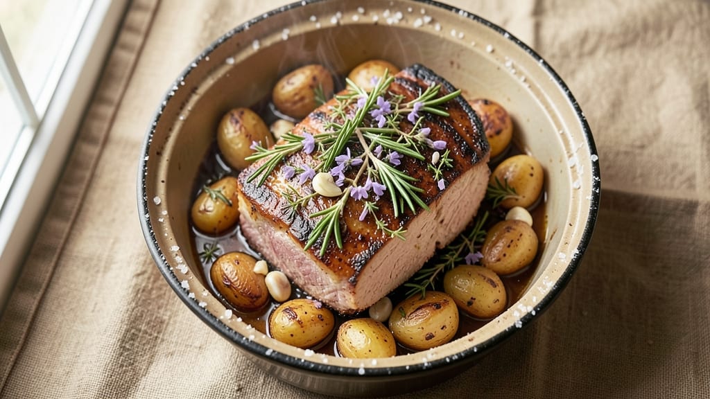 Pork Tenderloin Dutch Oven Recipe: Herb-Crusted Roast With Juicy Pink Centers