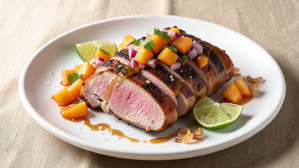 Pork Tenderloin With Peach Salsa Recipe: Sweet-Tart Balance That Pairs Perfectly