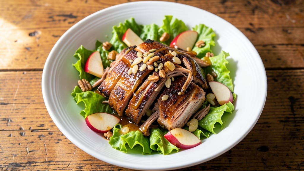 Pulled Pork Salad Recipe: Smoky-Sweet Shreds Over Crunchy Greens