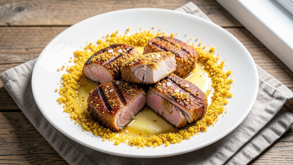 Ritz Pork Chops Recipe: Buttery Cornmeal Crust With Juicy Pink Centers