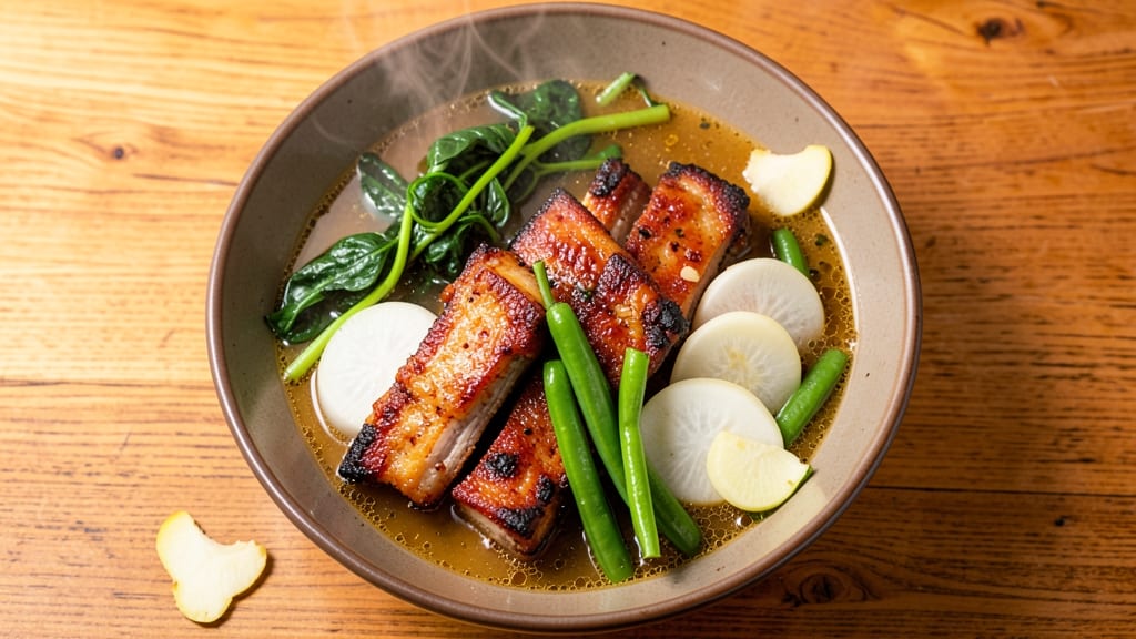 Sinigang Pork Ribs Recipe: Sour Tamarind Broth That Melts Into Meat
