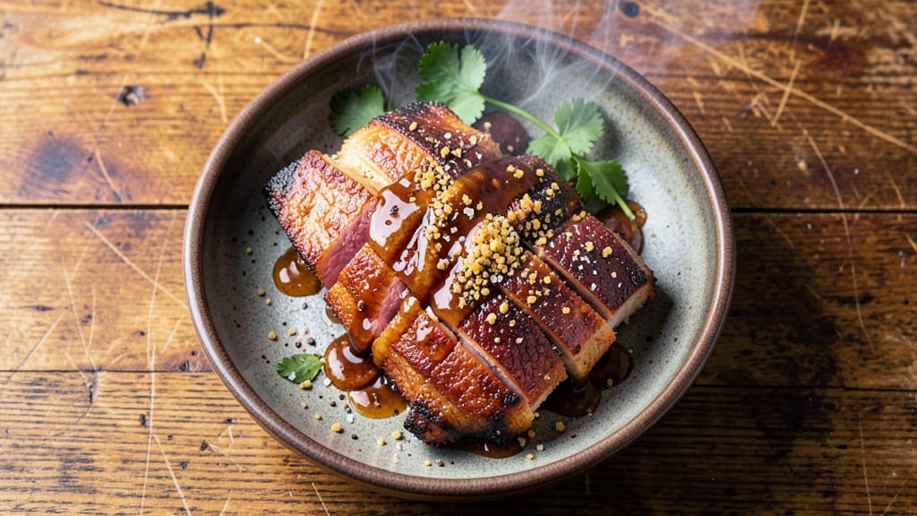 Smoked Pork Belly BBQ Recipe: Crispy Cornmeal Crowns Over Buttery, Smoky Meat