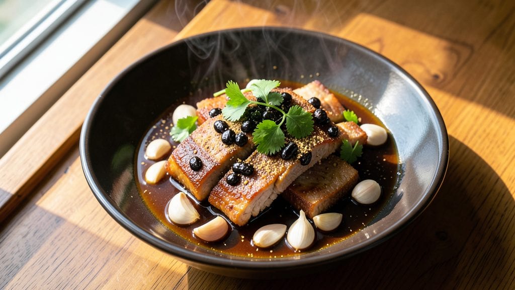 Taiwan Pork Belly Recipe: Charred Skin, Silky Meat, and Fermented Soy Magic