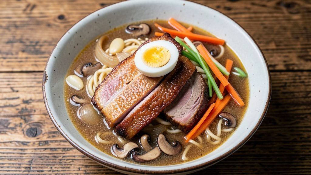 Traditional Pork Belly Ramen Recipe: Crispy Skin, Silky Broth Harmony